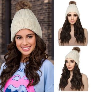 Cozy Knit Beanie with Pom Pom
